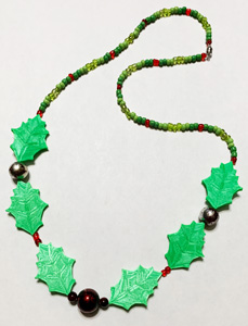Holly Leaf Necklace